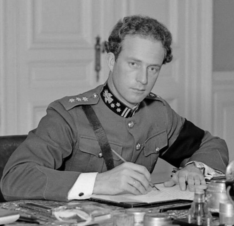 Leopold 3 in 1934, the same year that he became king of Belgium