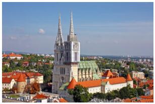 Cathedral and Zagreb