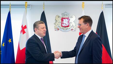 Meeting between Minister Müller and Prime Minister Kvarikashvili